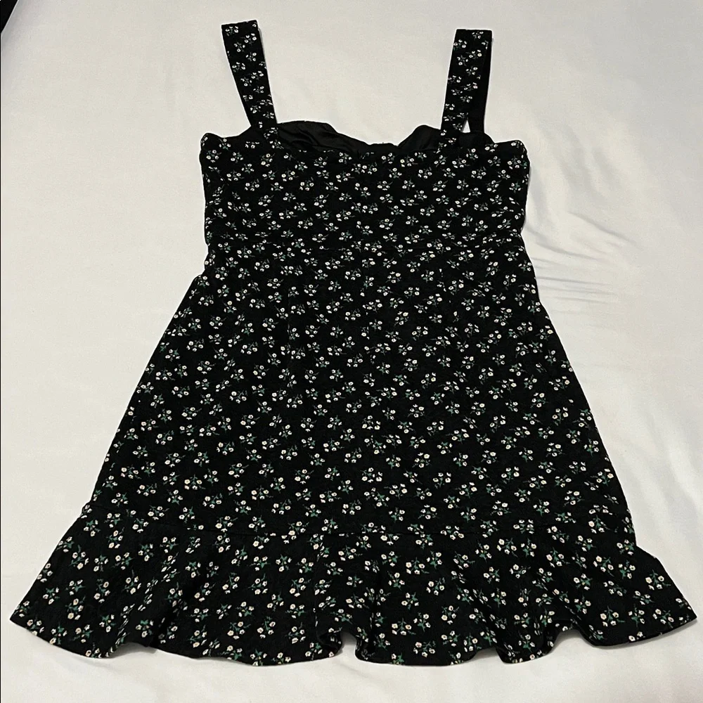 Anthropologie Hutch Ditsy Floral Corset Mini Dress - Picture 2 of 5
